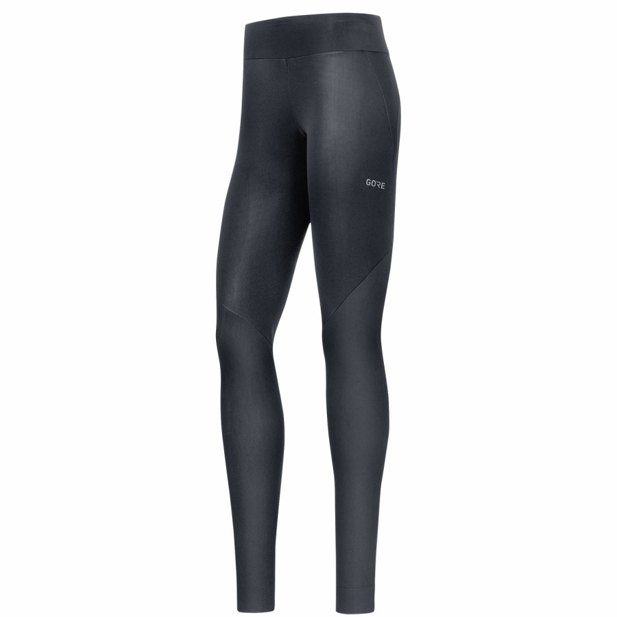 DAMEN GOREWEAR Laufen | R3 Damen Partial Gore® Windstopper® Tights Black