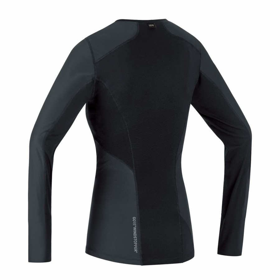 DAMEN GOREWEAR Rennrad | M Damen Gore® Windstopper® Base Layer Thermo Shirt Langarm