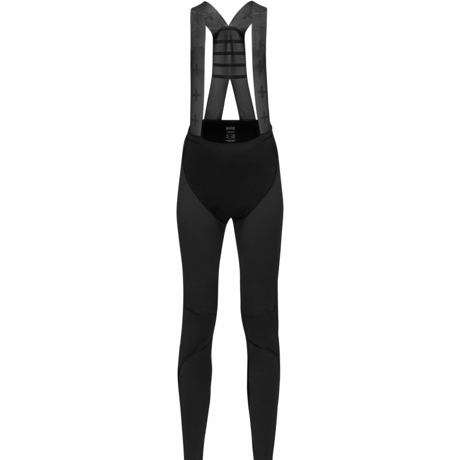 DAMEN GOREWEAR Rennrad | Distance Winter Tragerhose Damen Black