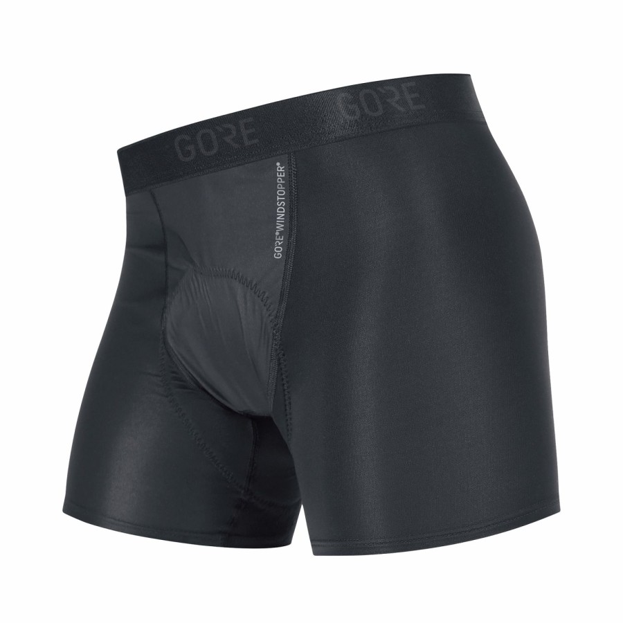 DAMEN GOREWEAR Shorts | C3 Damen Gore® Windstopper® Base Layer Boxer Black