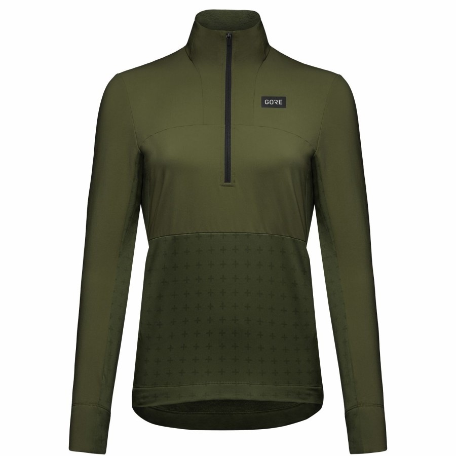 DAMEN GOREWEAR Gravel | Trailkpr Hybrid 1/2-Zip Damen