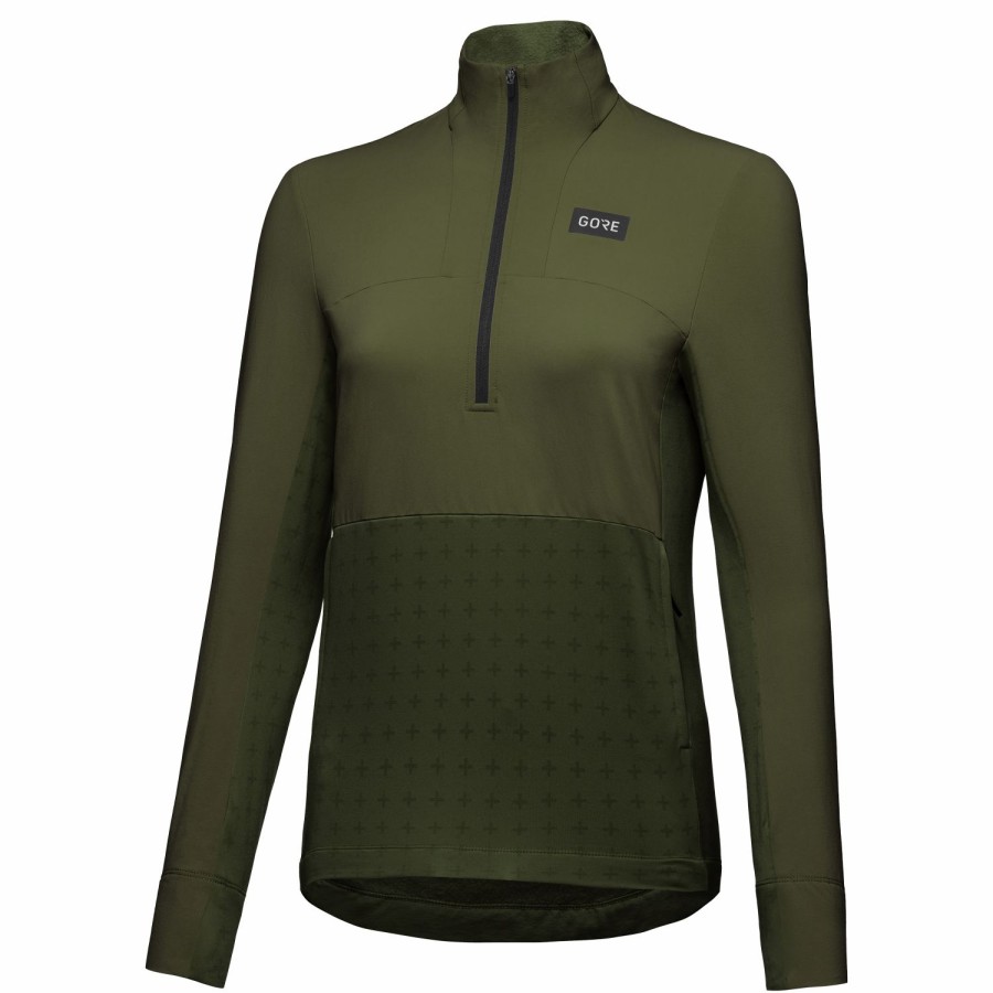 DAMEN GOREWEAR Gravel | Trailkpr Hybrid 1/2-Zip Damen